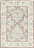 Pasargad Denver Hand-Knotted Ivory Wool Area Rug 044842-PASARGAD