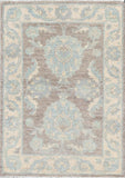 Pasargad Denver Hand-Knotted Ivory Wool Area Rug 044836-PASARGAD