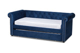 Mabelle Modern Contemporary Upholstered Daybed with Trundle
