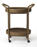 Butler Specialty Pevita Rattan Bar Cart 9396035