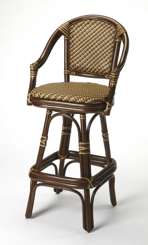 Butler Specialty Renata Rattan Bar Stool 9397035