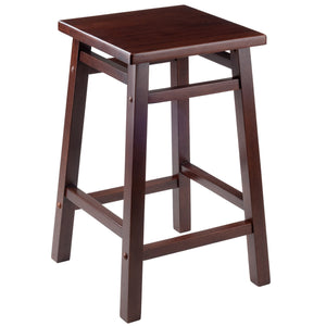 Winsome Wood Carter Square Seat Counter Stool, Walnut 94153-WINSOMEWOOD