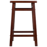 Winsome Wood Carter Square Seat Counter Stool, Walnut 94153-WINSOMEWOOD