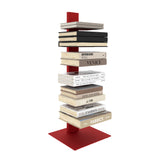 Sapiens 38" Bookcase/Shelf/Shelving Tower in Red