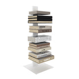 Sapiens 38" Bookcase/Shelf/Shelving Tower in White