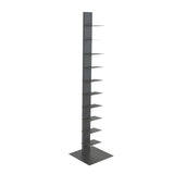 Sapiens 60" Bookcase/Shelf/Shelving Tower in Anthracite