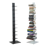 Sapiens 60" Bookcase/Shelf/Shelving Tower in Anthracite