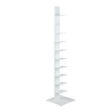 Sapiens 60" Bookcase/Shelf/Shelving Tower in White