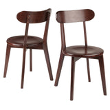 Winsome Wood Pauline 2-Piece Chair Set 94209-WINSOMEWOOD