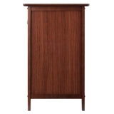 Winsome Wood Eugene Accent Table, Nightstand, Walnut 94215-WINSOMEWOOD