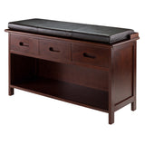 Adriana 2-Piece Storage Bench with Cushion Seat