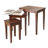 Winsome Wood Regalia 3-Piece Nesting Table 94320-WINSOMEWOOD