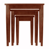 Winsome Wood Regalia 3-Piece Nesting Table 94320-WINSOMEWOOD