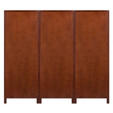 Winsome Wood Brooke 3-Piece Jelly Modular Cupboard Set, Walnut 94357-WINSOMEWOOD