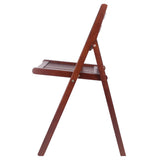 Winsome Wood Robin 4-Piece Folding Chair Set Walnut 94415-WINSOMEWOOD