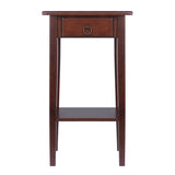 Winsome Wood Regalia Accent Table with drawer, shelf 94430-WINSOMEWOOD