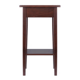 Winsome Wood Regalia Accent Table with drawer, shelf 94430-WINSOMEWOOD