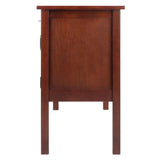 Winsome Wood Emmett Writing Desk, Walnut 94445-WINSOMEWOOD