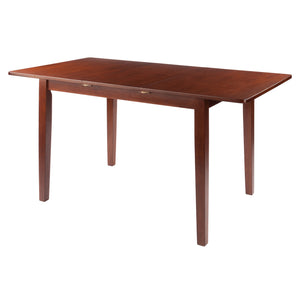 Winsome Wood Darren Dining Table, Extension Top, Walnut 94457-WINSOMEWOOD