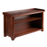 Winsome Wood Milan Storage Hall Bench, Walnut 94640-WINSOMEWOOD