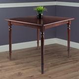 Winsome Wood Mornay Square Dining Table, Walnut 94736-WINSOMEWOOD