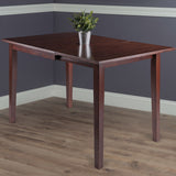 Winsome Wood Perrone Drop Leaf Dining Table, Walnut 94831-WINSOMEWOOD