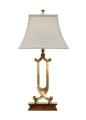 Crossed Scrolls Lamp