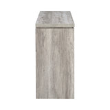 Country Rustic 2-door Accent Cabinet Grey Driftwood