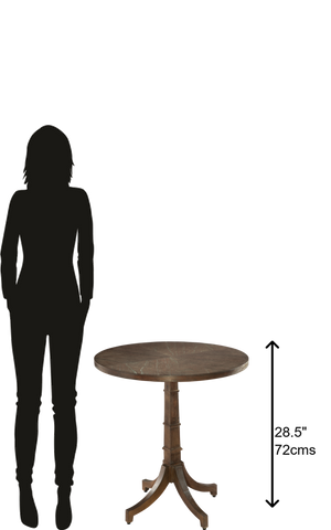 Hekman Furniture Urban Retreat Round Chair Side Table 952206SU