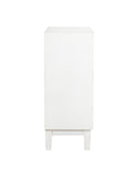 Casual Rectangular 2-door Accent Cabinet White