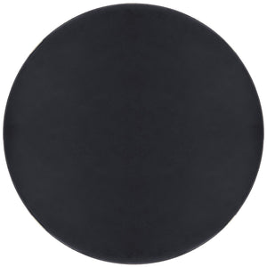 Brody Velvet / Engineered Wood / Metal / Foam Contemporary Black Velvet Adjustable Stool - 15" W x 15" D x 23"-31.75" H