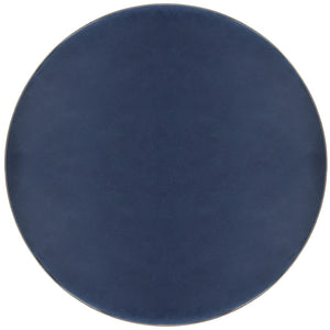 Brody Velvet / Engineered Wood / Metal / Foam Contemporary Navy Velvet Adjustable Stool - 15" W x 15" D x 23"-31.75" H