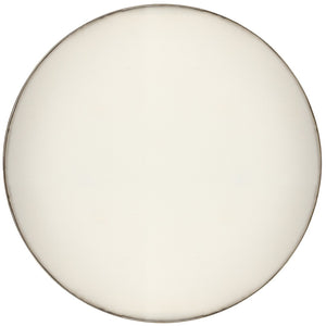 Brody Faux Leather / Metal / Foam Contemporary White Faux Leather Adjustable Stool - 15" W x 15" D x 23"-31.75" H