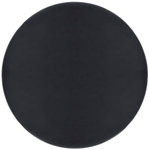 Brody Velvet / Engineered Wood / Metal / Foam Contemporary Black Velvet Adjustable Stool - 15" W x 15" D x 23"-31.75" H