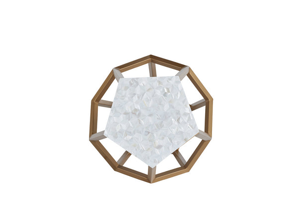 Universal Furniture Miranda Kerr Home - Love Joy Bliss Opaline Martini Table 956C820-UNIVERSAL