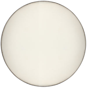 Brody Faux Leather / Metal / Foam Contemporary White Faux Leather Adjustable Stool - 15" W x 15" D x 23"-31.75" H