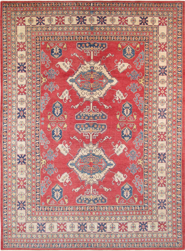 Pasargad Kazak Collection Hand-Knotted Wool Area Rug 044858-PASARGAD