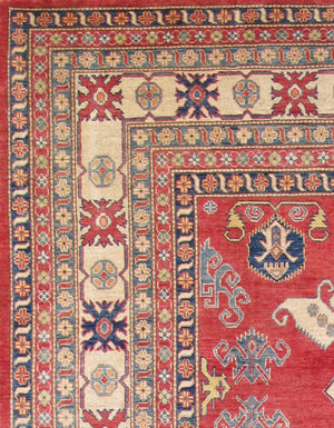 Pasargad Kazak Collection Hand-Knotted Wool Area Rug 044858-PASARGAD