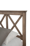 Alpine Furniture Potter Full Size Panel Bed, French Truffle 1055-08F French Truffle Mahogany Solids & Veneer 60 x 82 x 50