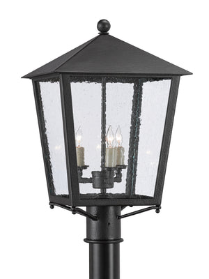 Bening Small Post Light - Stylish Midnight Finish, Weather-Resistant Design, Perfect for Outdoor Spaces