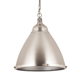 Katelyn 15'' Wide 1-Light Pendant - Brushed Steel