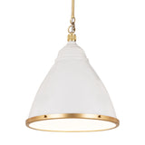 Katelyn 15'' Wide 1-Light Pendant - White