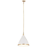 Katelyn 15'' Wide 1-Light Pendant - White