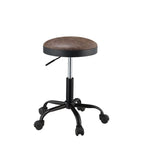 Ouray Industrial Adjustable Stool with Swivel (Set-2)