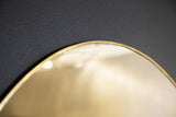 Casual Round Wall Mirror Gold