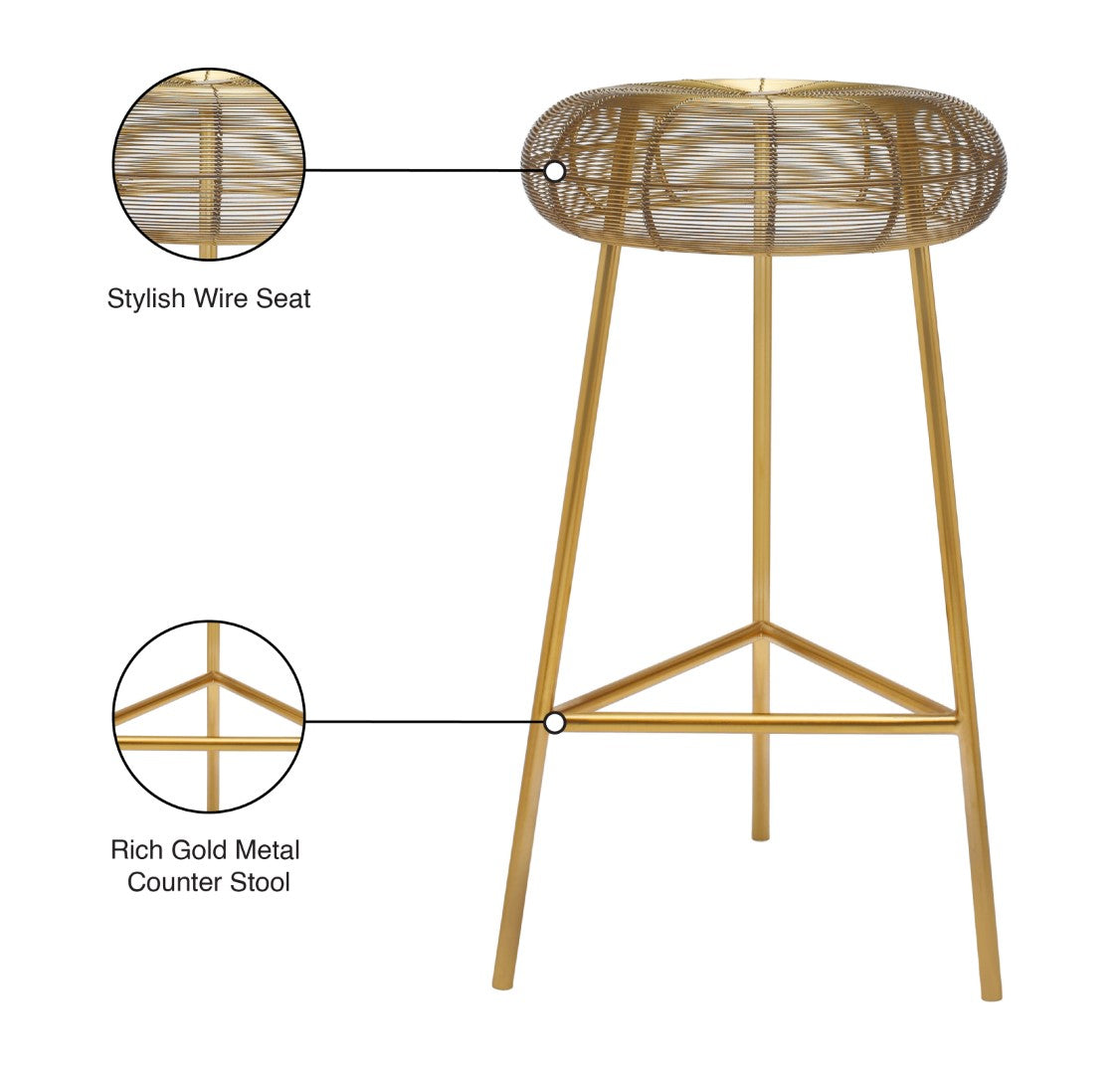 Tuscany Contemporary Counter Stool - Thumbnail 2