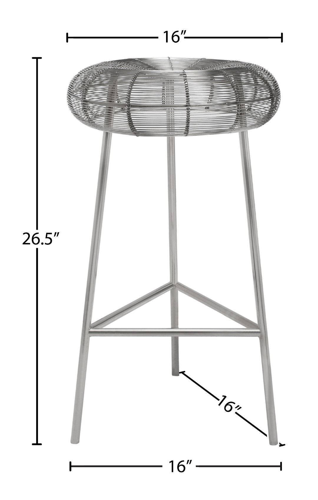 Tuscany Contemporary Counter Stool