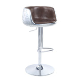 Brancaster Industrial/Transitional Adjustable Stool with Swivel (1Pc)