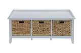 Flavius Transitional Bench with Storage was 96759-ACME