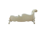 Picardy Transitional/Vintage Chaise with Pillows Antique Pearl 96910-ACME